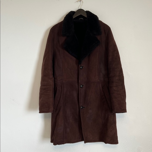 Real Sheepskin Coat styled by Ian Scot Unisex - Picture 1 of 17